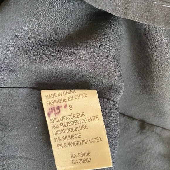 Dark Navy Theory Sleeveless Dress - Picture 5 of 5